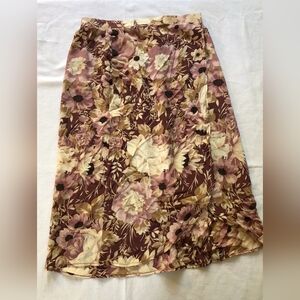 Chloé Silk Midi Wrap Skirt - Vintage - S/M